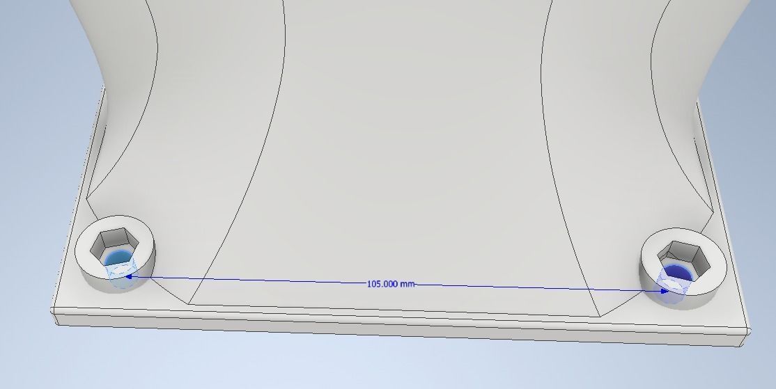 Flat nozzle for 120mm fans 3D print model_14