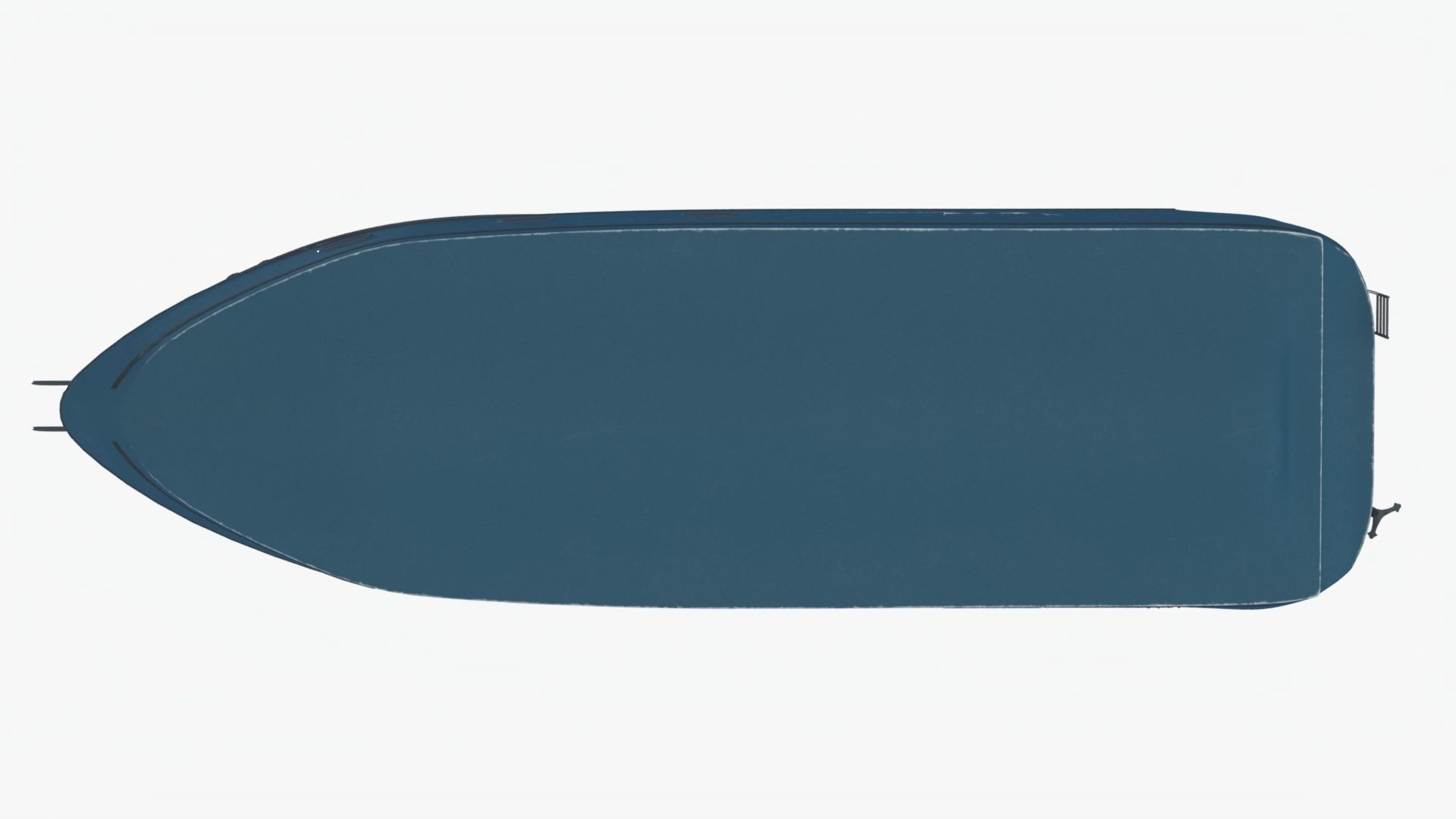 4k Common Sealine Yacht Low-poly 3D model_7