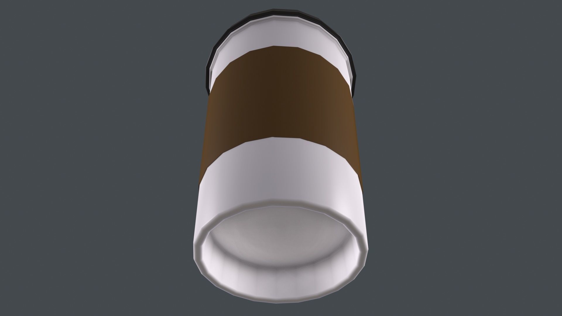 Coffee To Go Cup 3D Model Low-poly 3D model_4