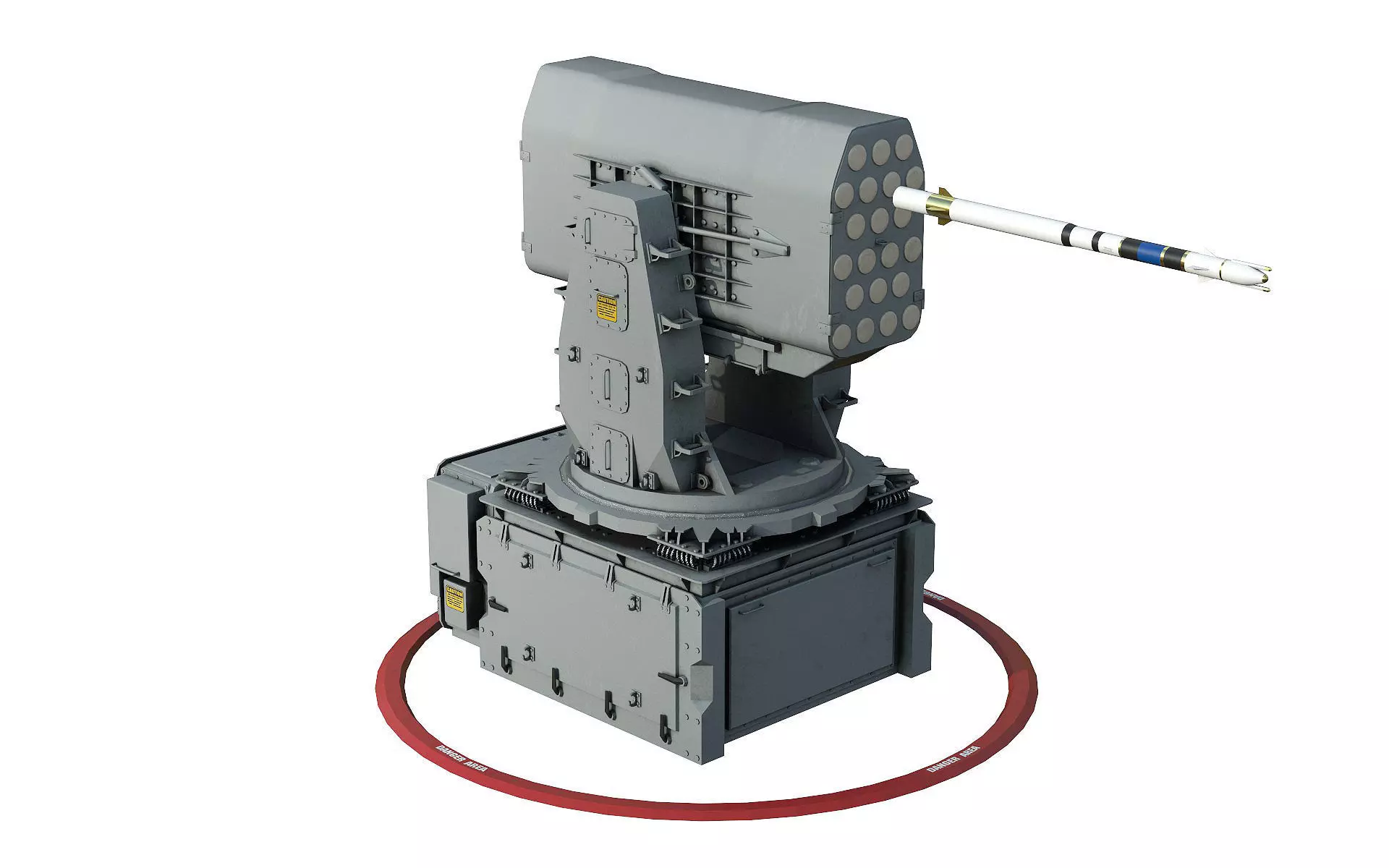 RIM 116 Rolling Airframe Missile 3D model_0