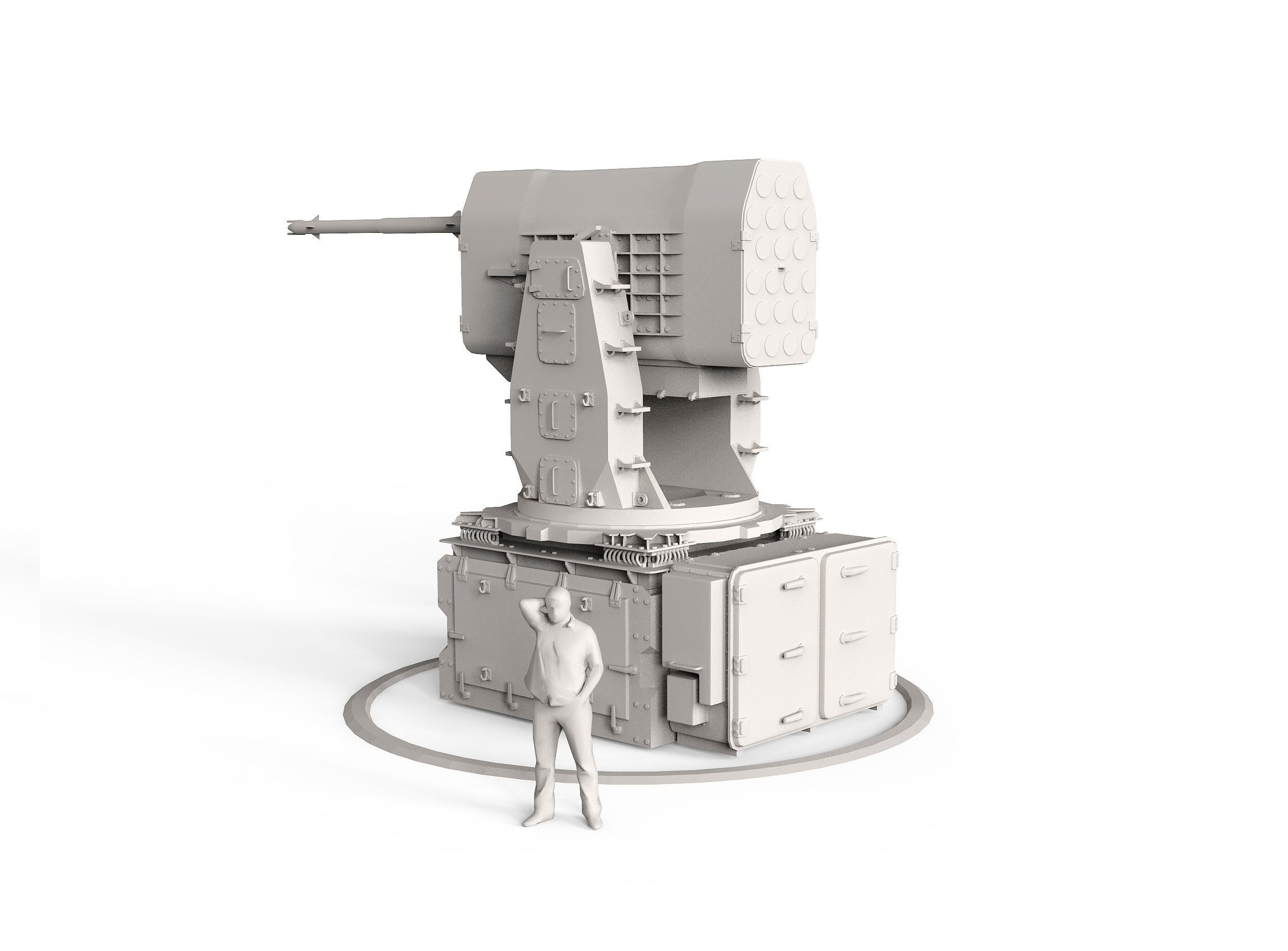 RIM 116 Rolling Airframe Missile 3D model_6