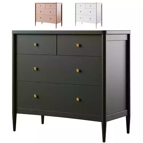 Kids Hampshire 4-Drawer Dresser 