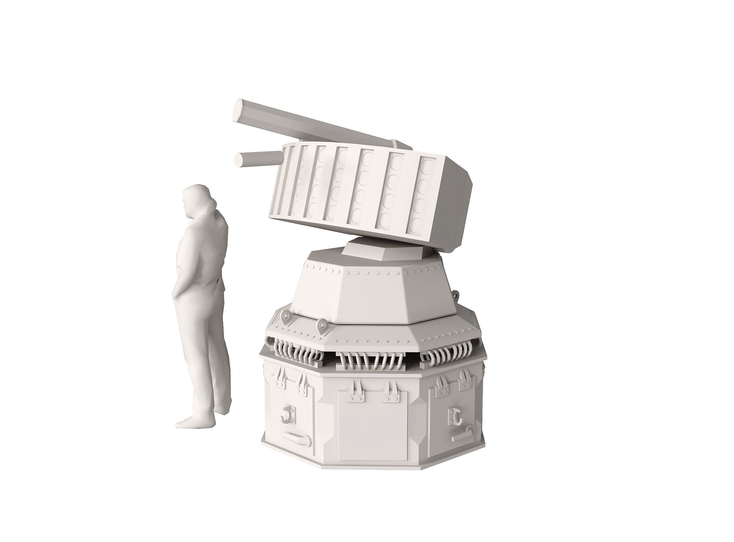 MASS Multi Ammunition Softkill System 3D model_4