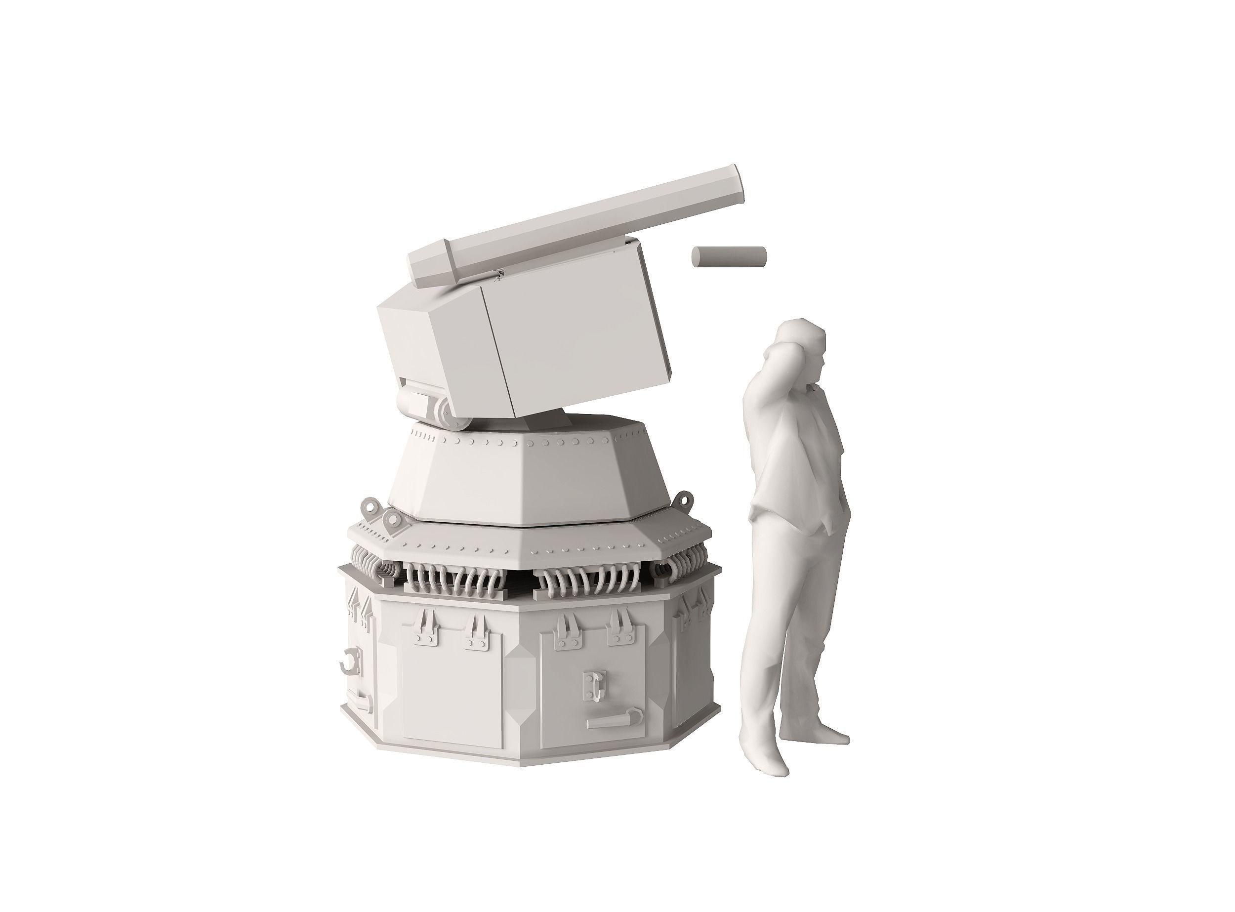 MASS Multi Ammunition Softkill System 3D model_5