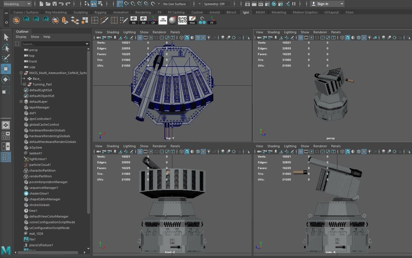MASS Multi Ammunition Softkill System 3D model_10