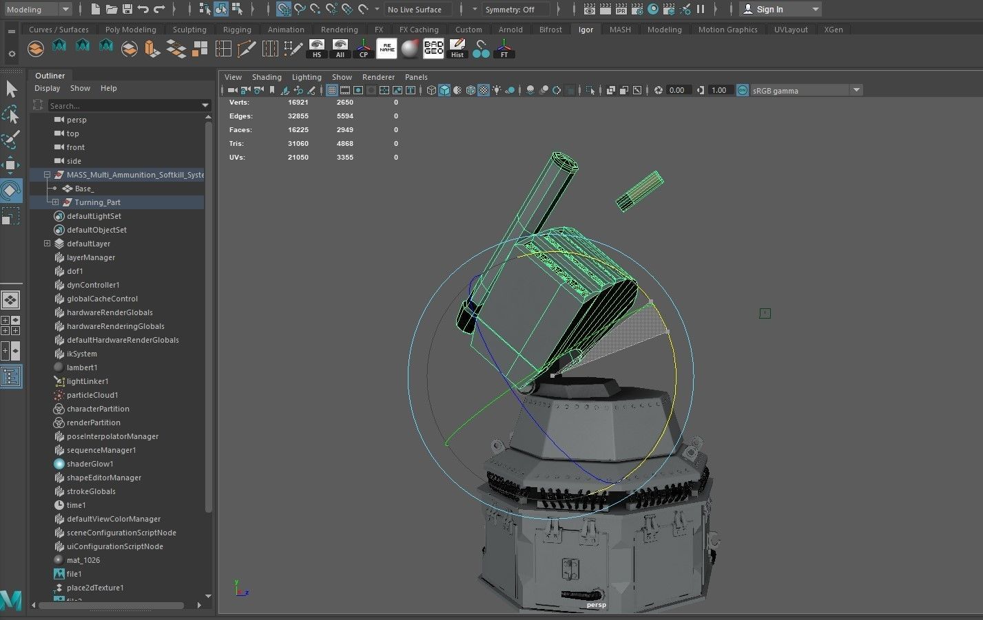 MASS Multi Ammunition Softkill System 3D model_11