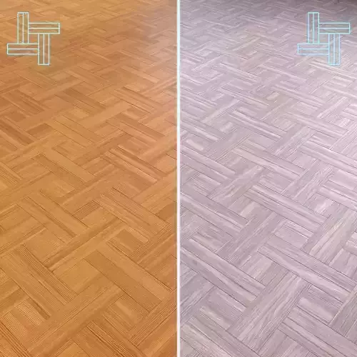 Parquet - Laminate - Wooden floor 2 in 1