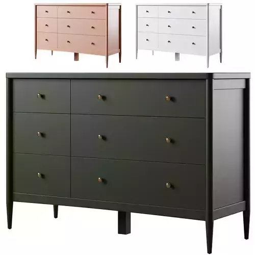 Kids Hampshire 6-Drawer Dresser