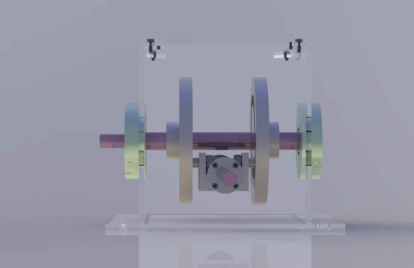 Cam and Follower Mechanism 3D model CGTrader