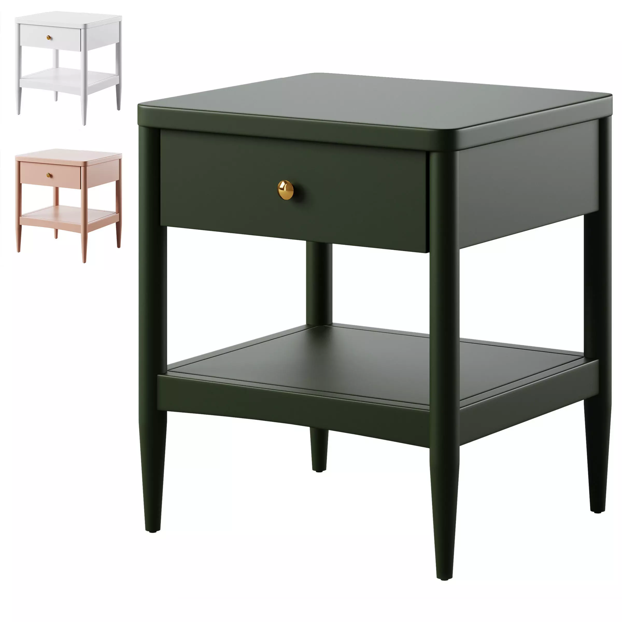 Kids Hampshire Nightstand 3D model_0