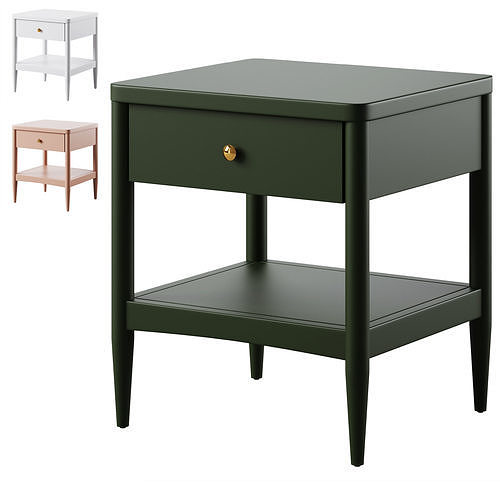 Kids Hampshire Nightstand 3D model