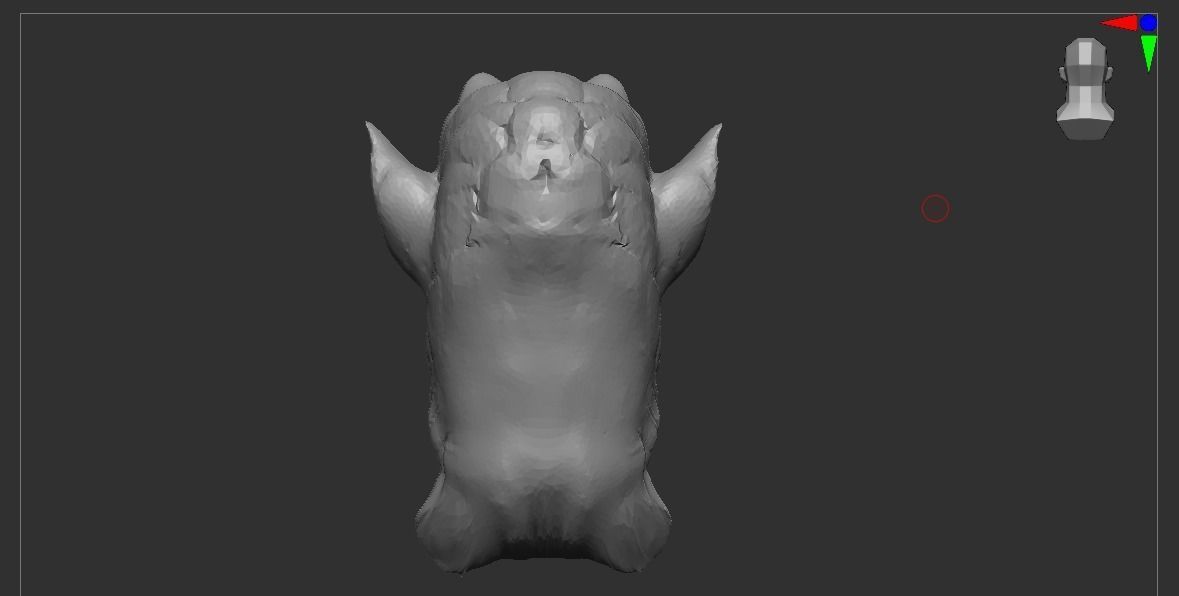 Beast Head 3D model_4