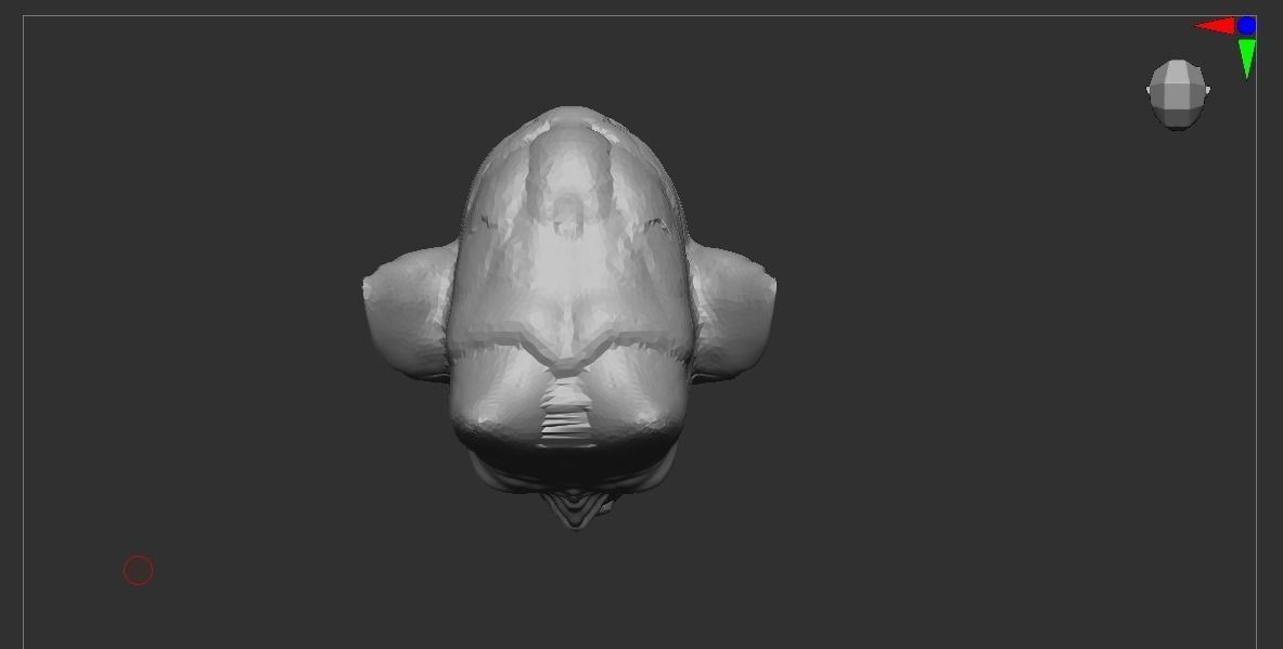 Beast Head 3D model_6