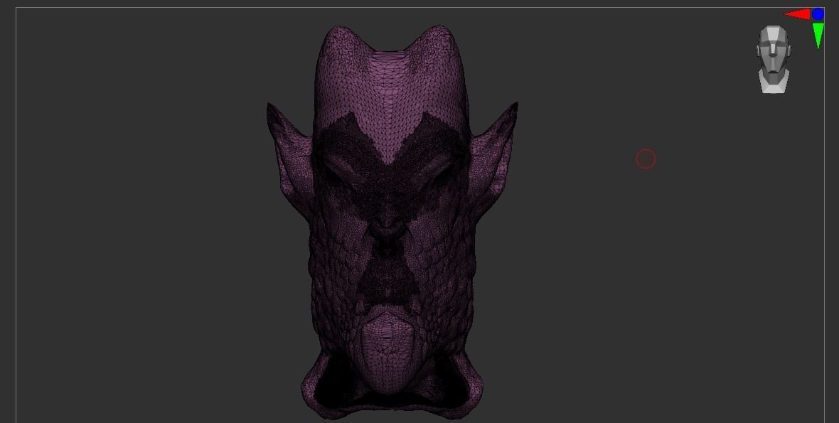 Beast Head 3D model_10