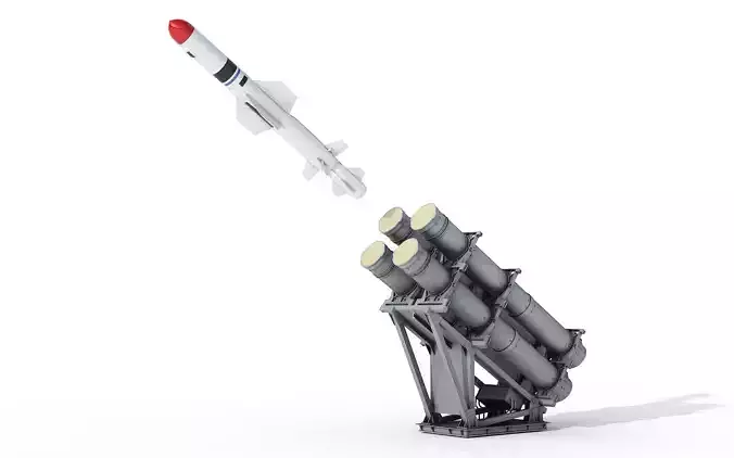 Mark 141  RGM 84 Harpoon 3D model