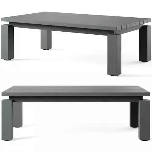 Walker Metal Outdoor Coffee Table 