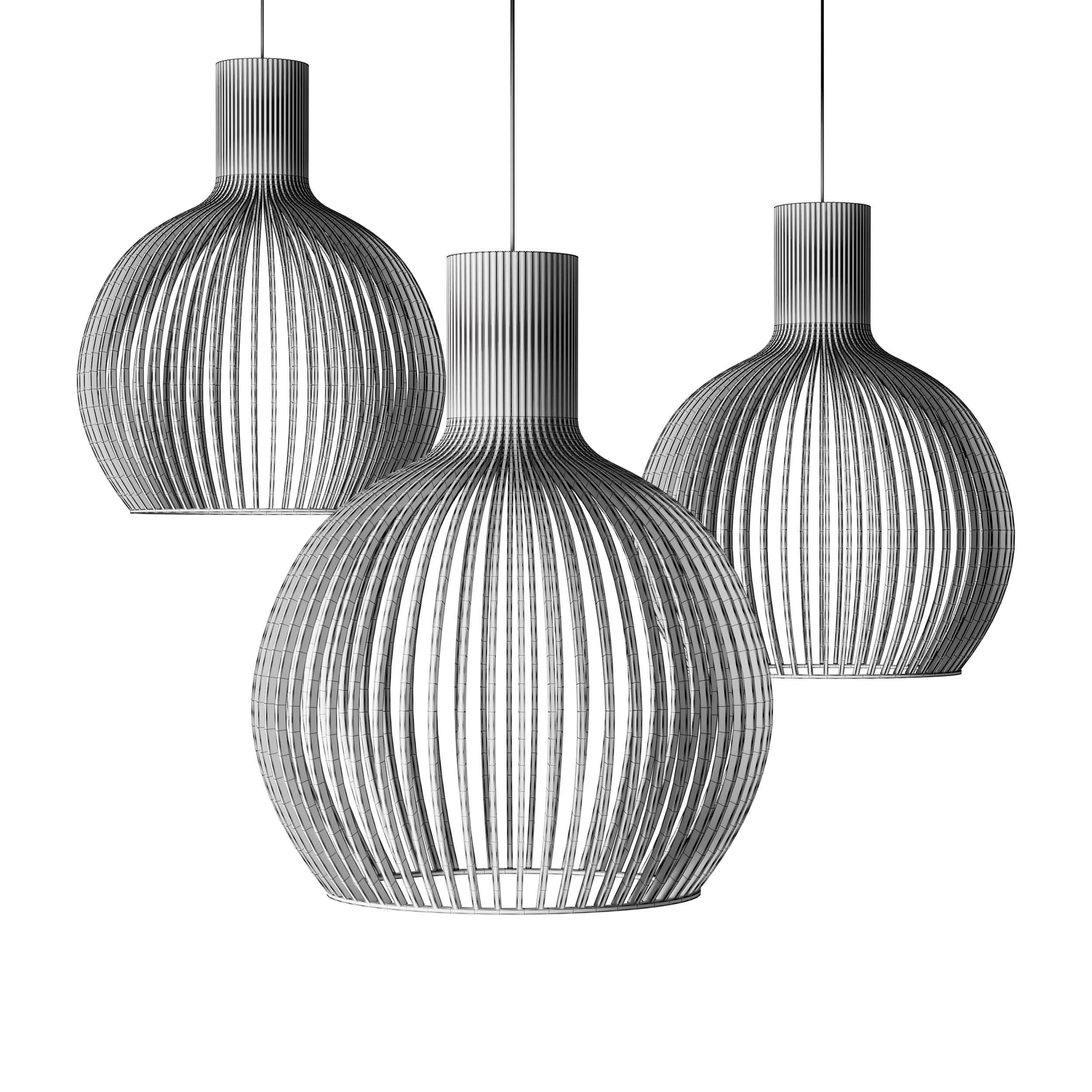 Secto Design Octo 4240 Low-poly 3D model_2