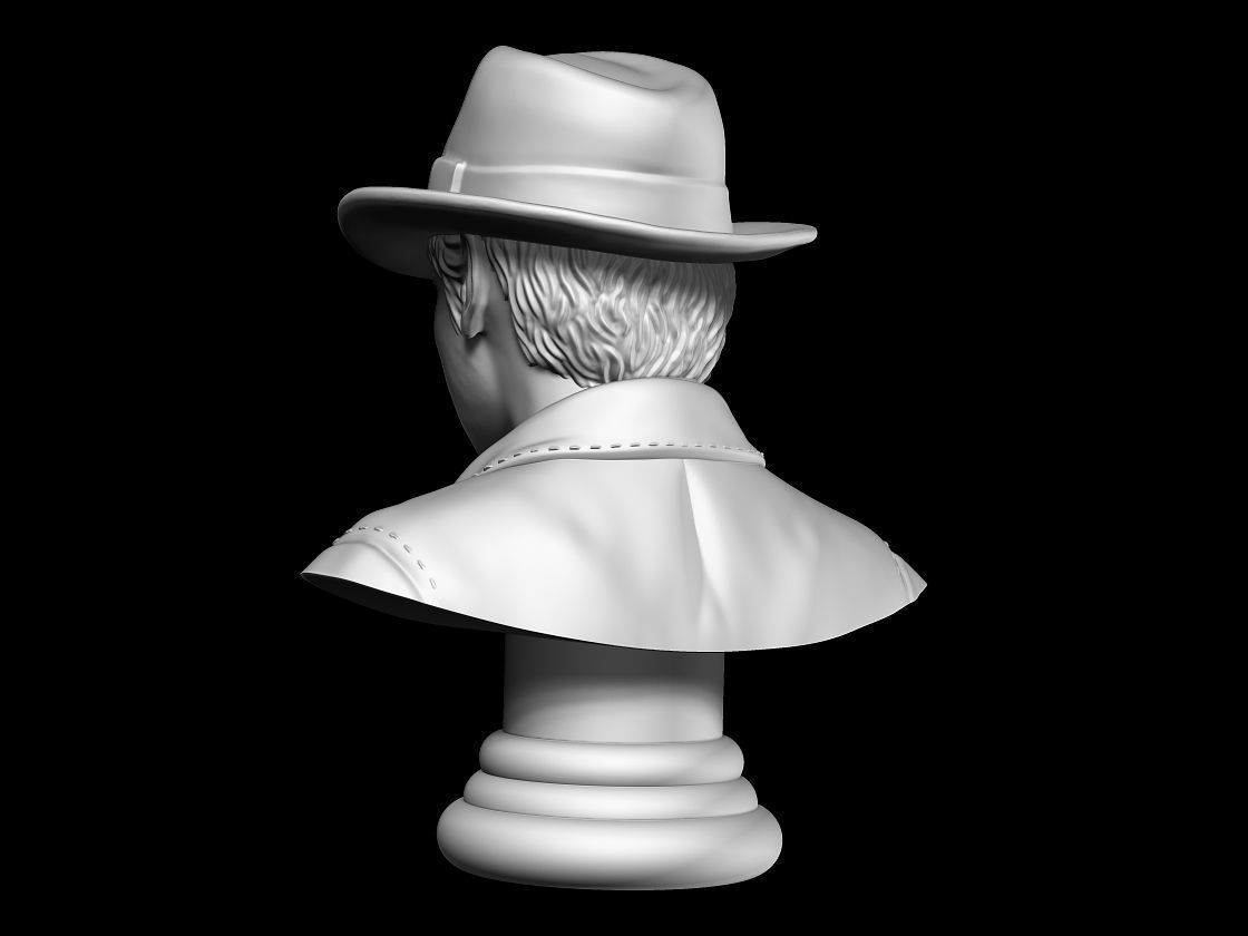 Indiana Jones Bust 3d digital download 3D print model_2