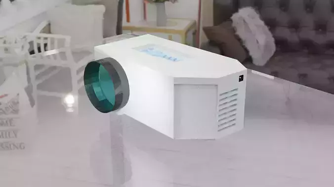 projector 3d model sims ac unit 3D model