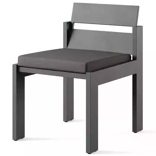 Walker Metal Outdoor Dining Chair 