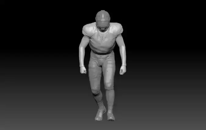 NFL PLAYER WIDE RECEIVER 3D print model