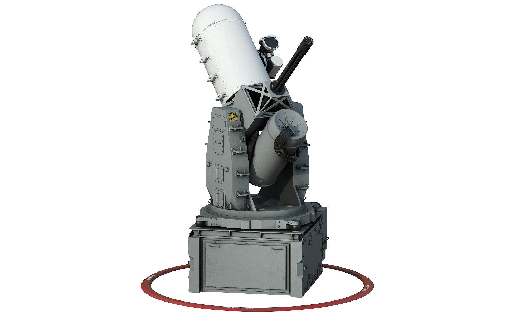 Phalanx CIWS 3D model_2
