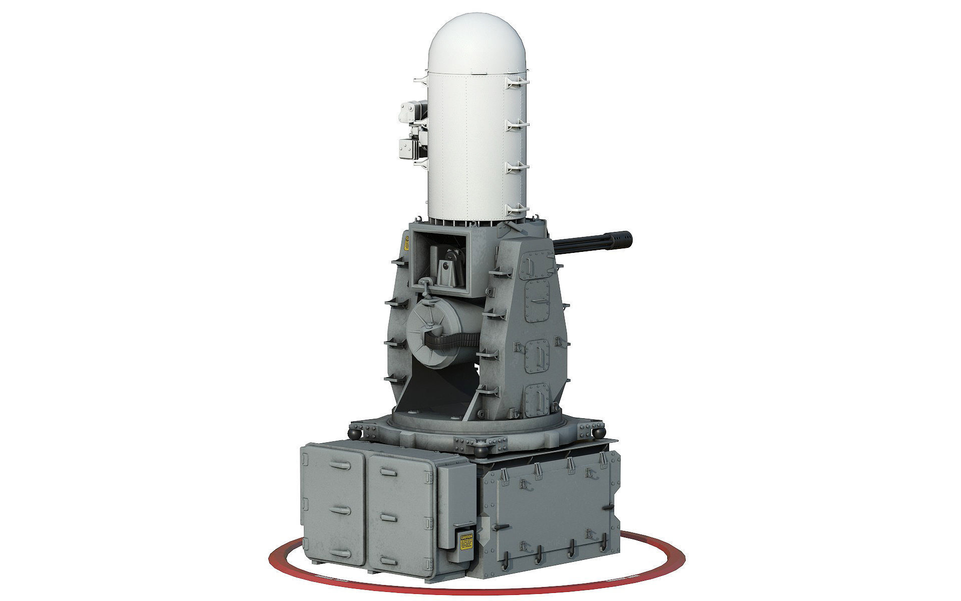 Phalanx CIWS 3D model_3