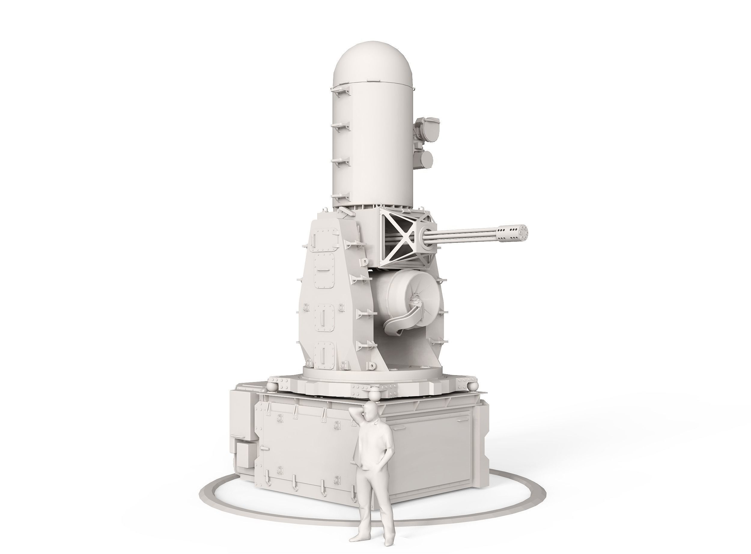 Phalanx CIWS 3D model_6