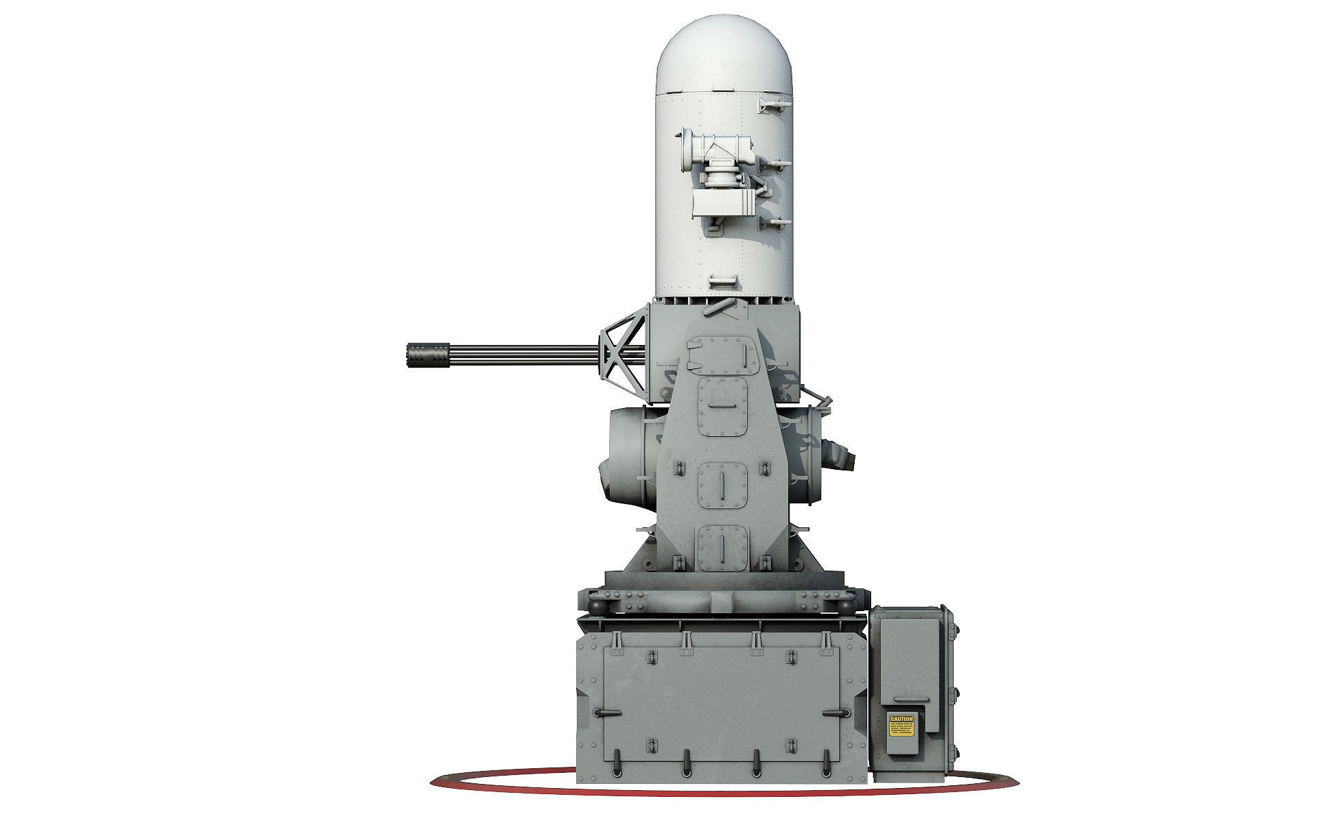 Phalanx CIWS 3D model_4