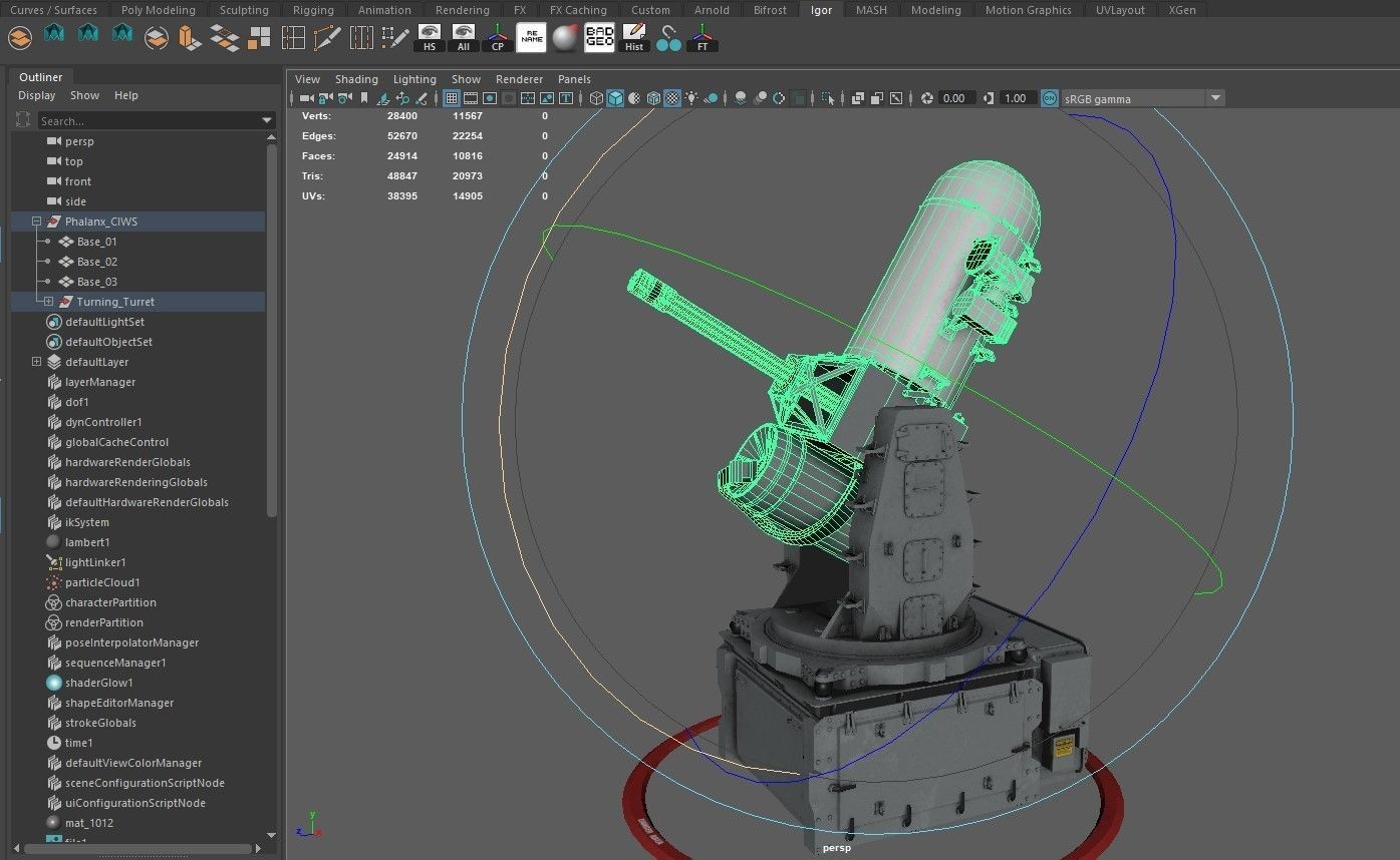 Phalanx CIWS 3D model_12