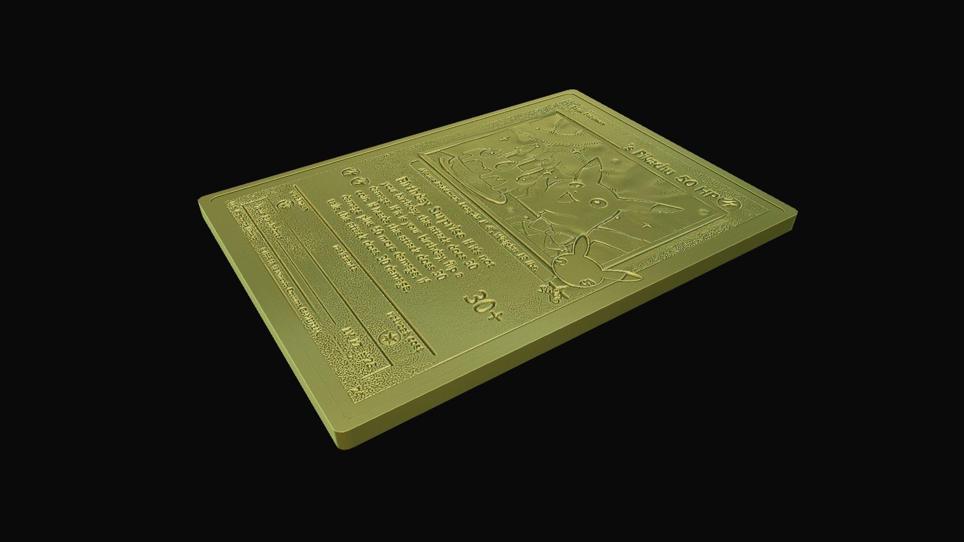 PIKACHU POKEMON 3D print model_3