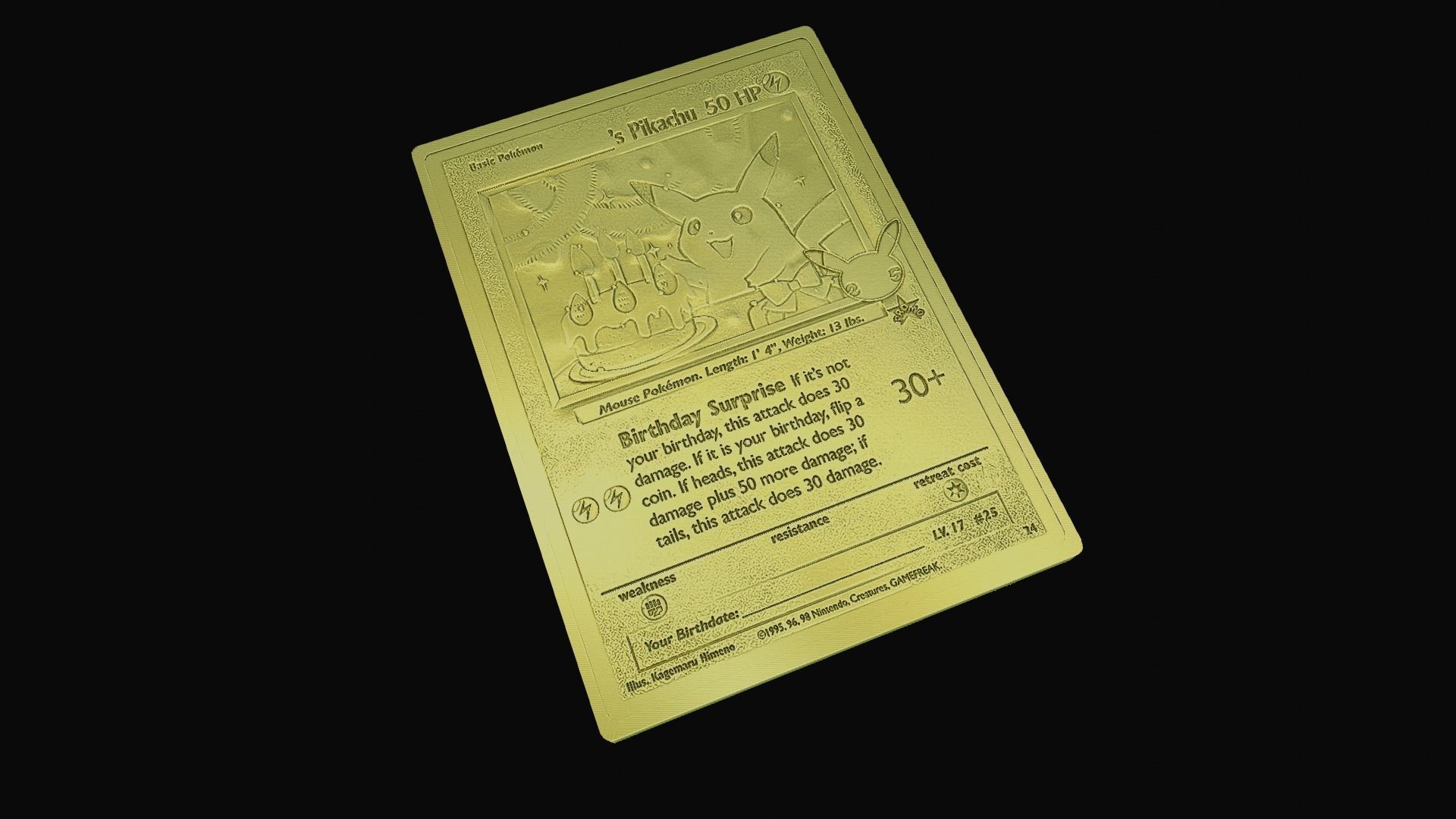 PIKACHU POKEMON 3D print model_2