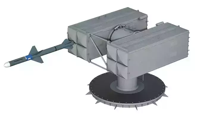 RIM-7 Sea Sparrow 3D model