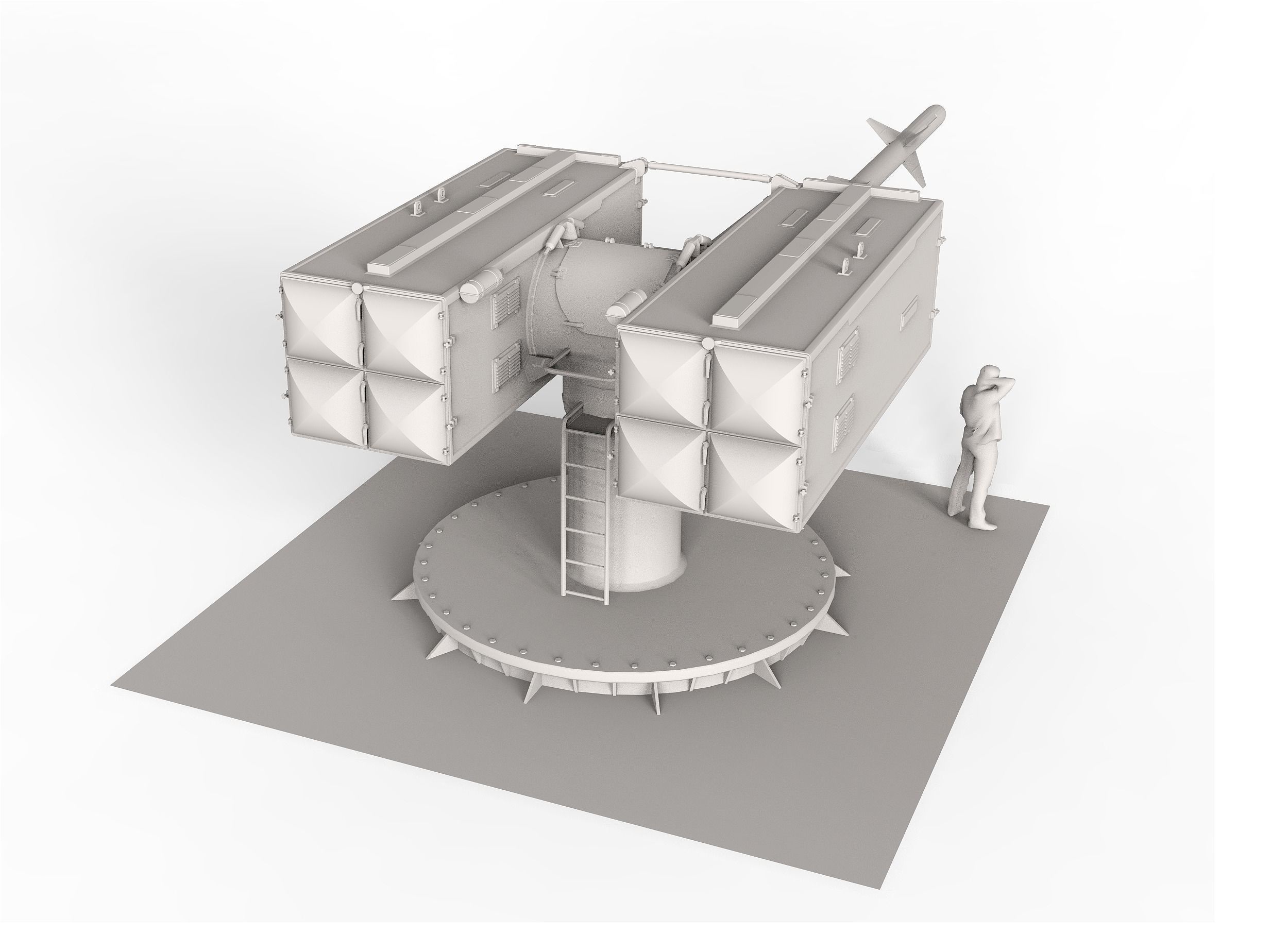 RIM-7 Sea Sparrow 3D model_7