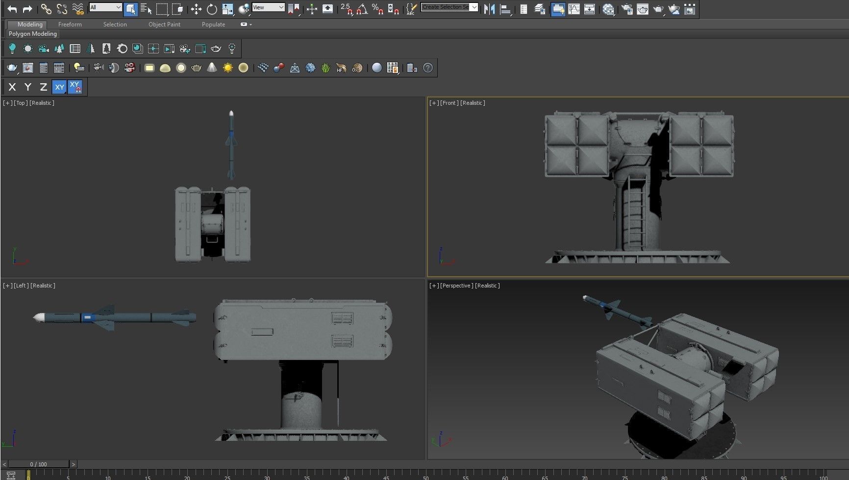 RIM-7 Sea Sparrow 3D model_11
