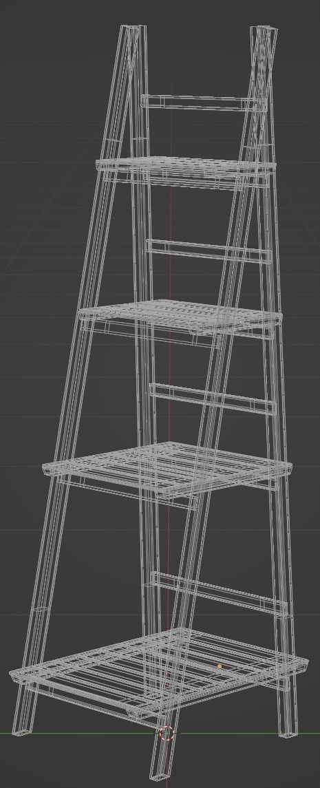 Pallet Shelf 3D model_14