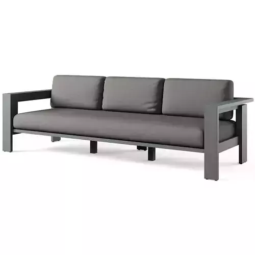 Walker Metal Outdoor Sofa 