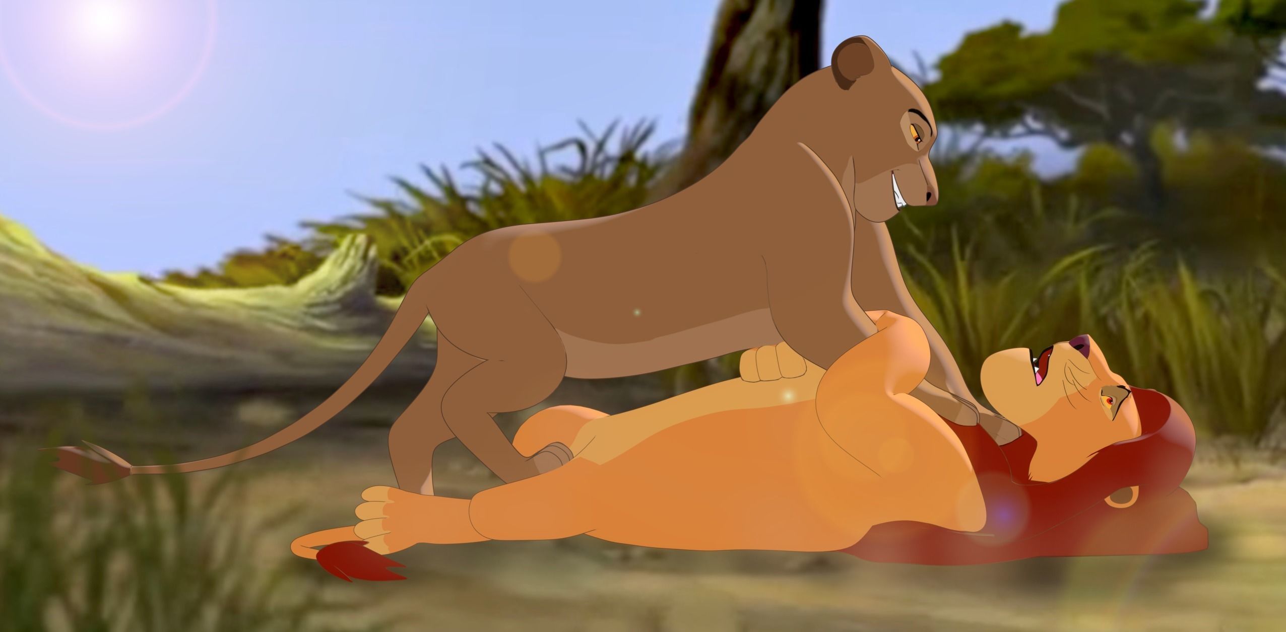 Mufasa Lion King Low-poly 3D model_7