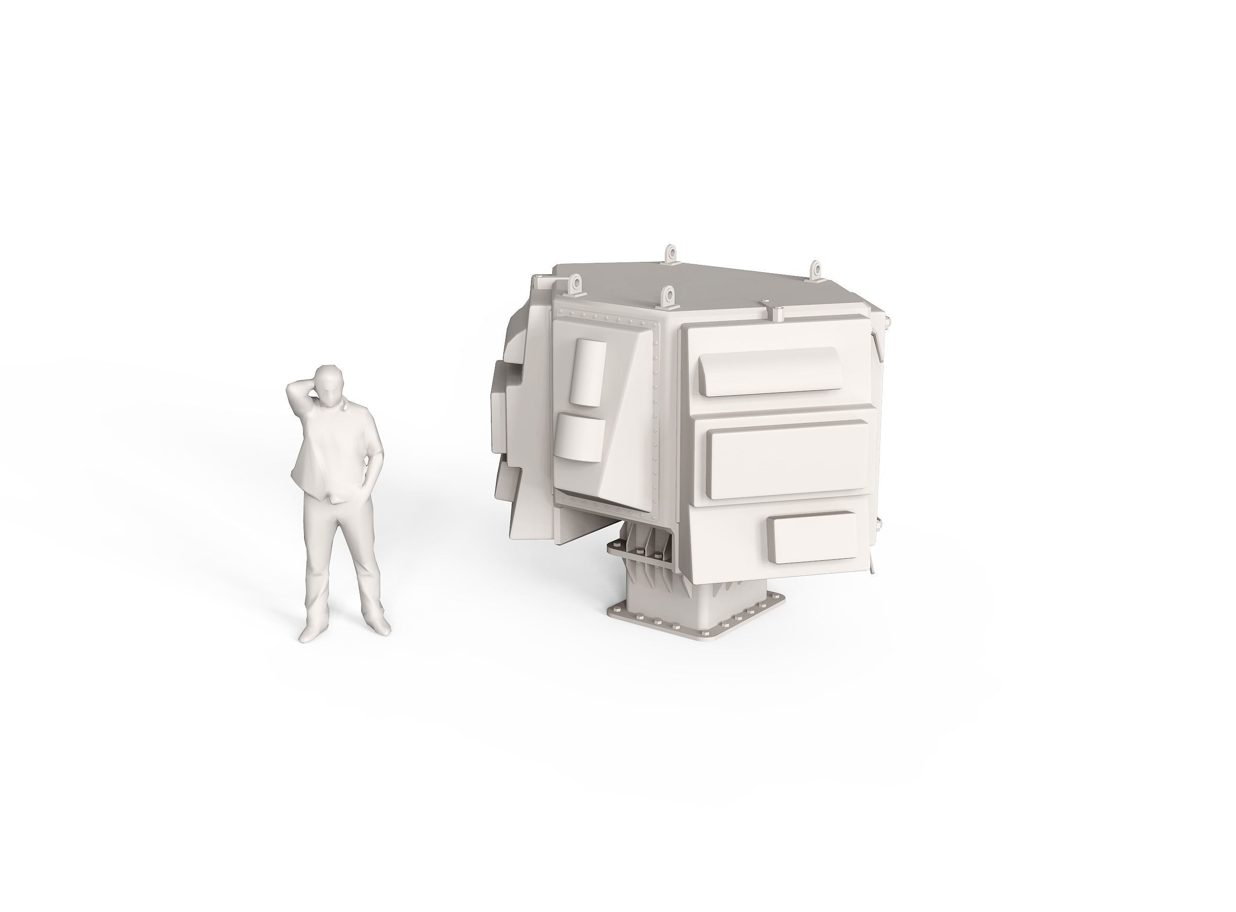 NAVAL SENSORS AND RADARS 3D model_14