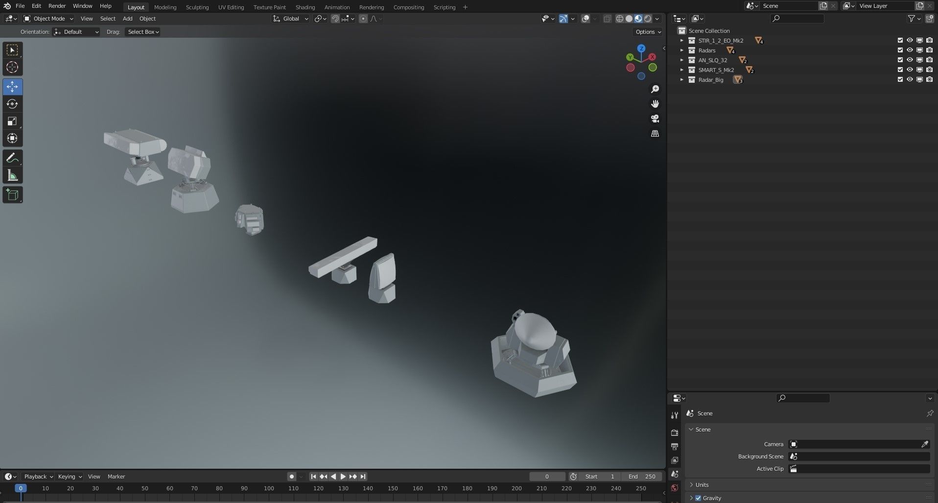 NAVAL SENSORS AND RADARS 3D model_27