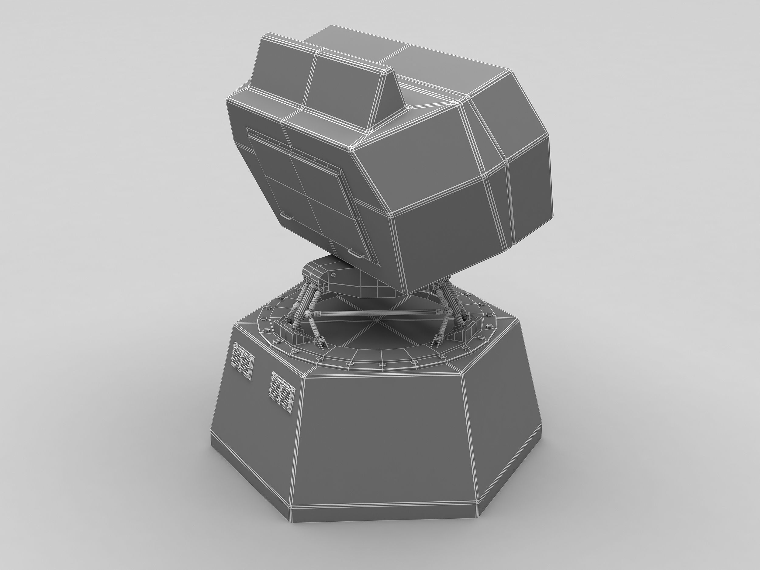 NAVAL SENSORS AND RADARS 3D model_10