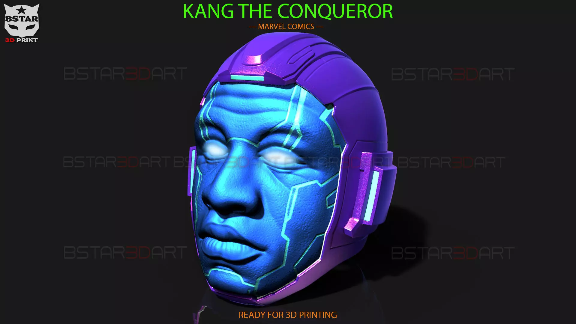 KANG The Conqueror Helmet - MARVEL COMICS 2023 3D print model_0