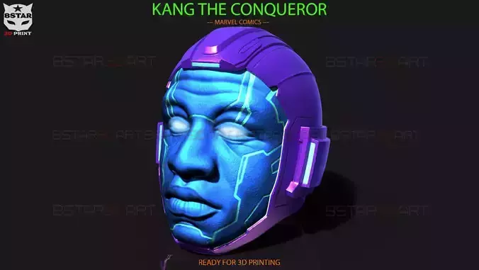 KANG The Conqueror Helmet - MARVEL COMICS 2023 3D print model