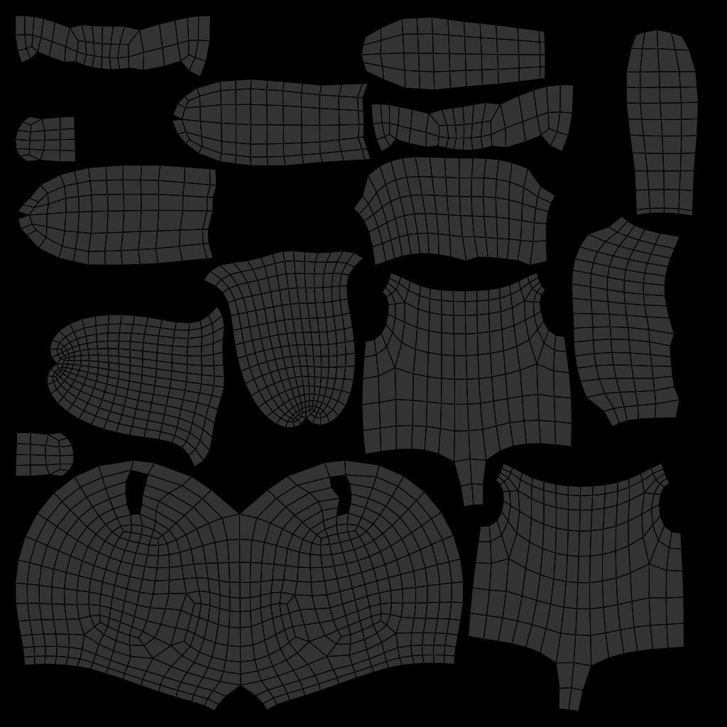 Rabbit bunny Low-poly 3D model_2