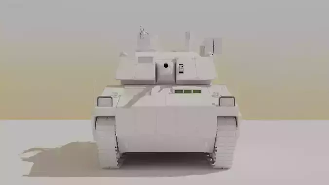 APC type 96 3D model 3D model