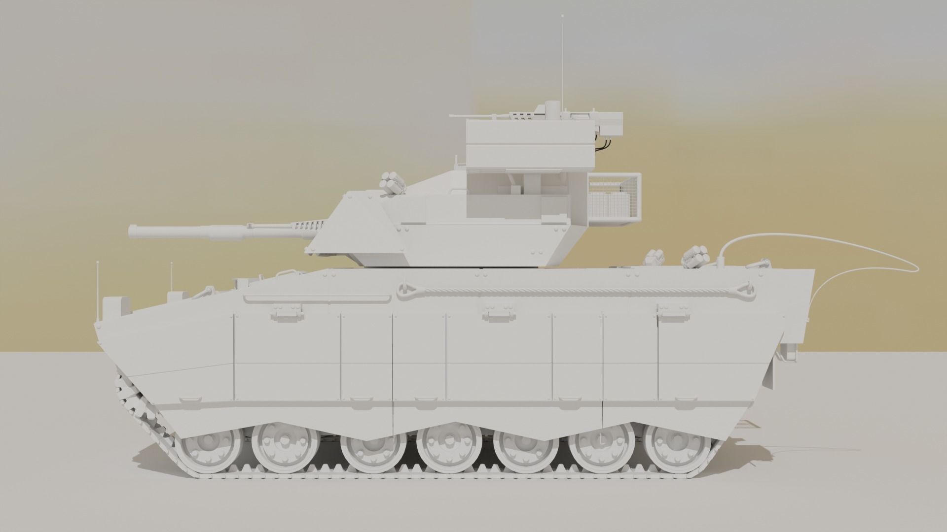 APC type 96 3D model 3D model_1