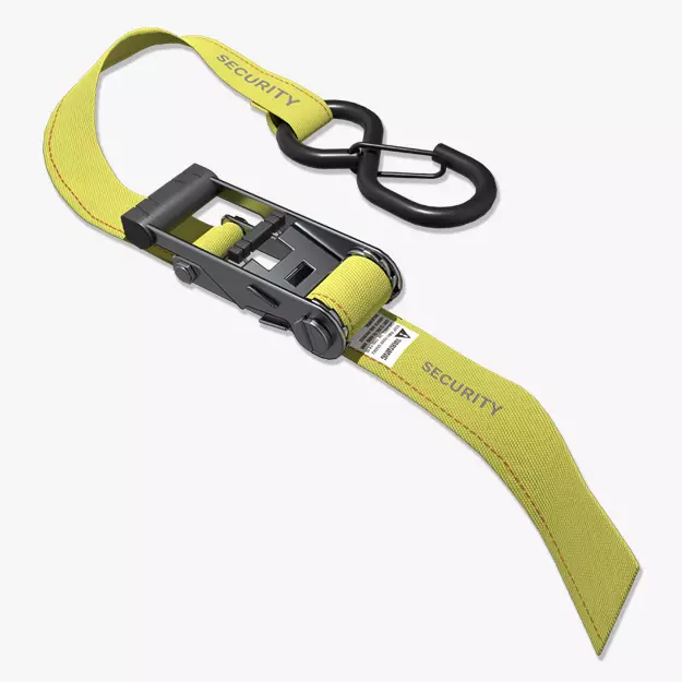 Ratchet Strap Low-poly 3D model_0