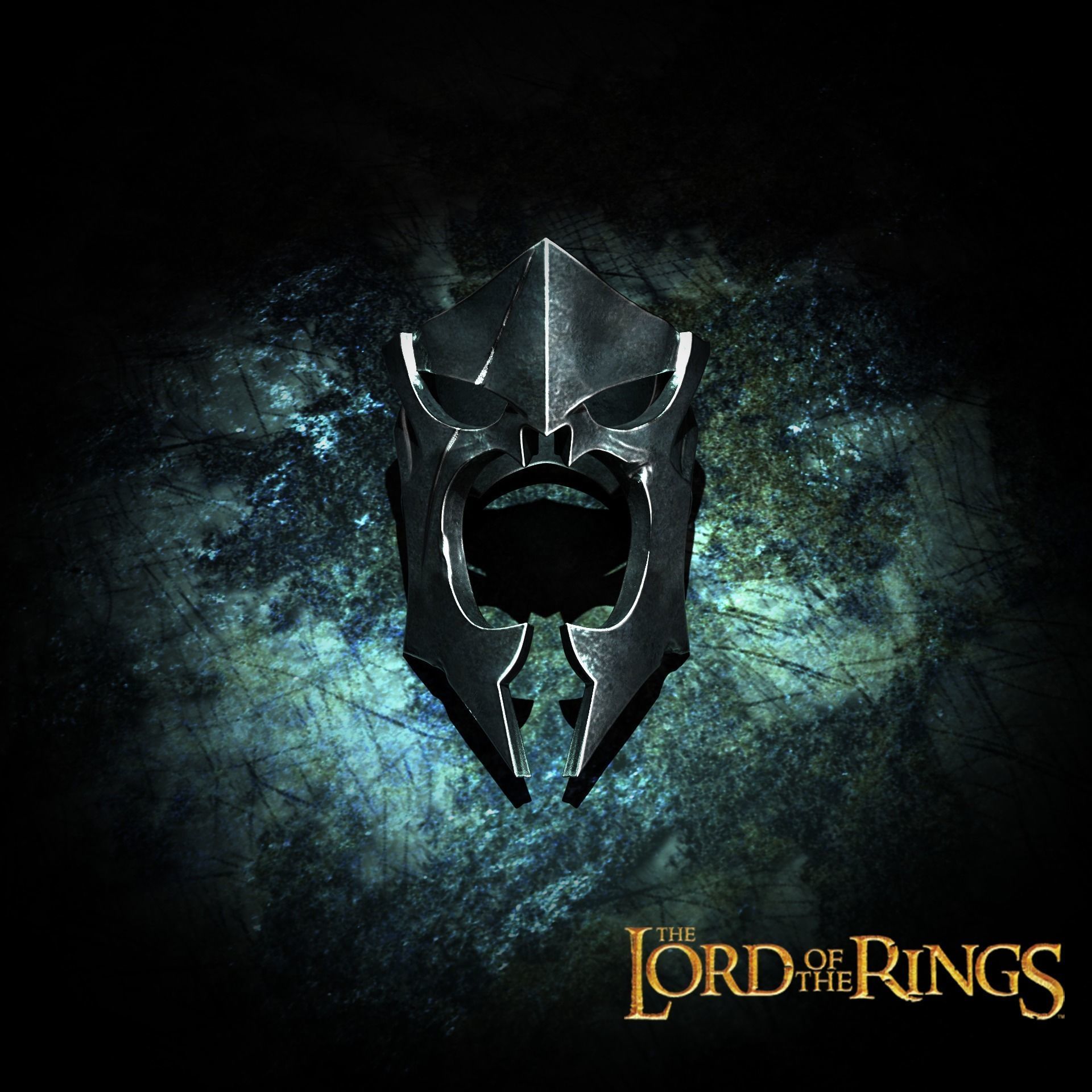 Witchking of Angmar Ring 3D print model_1