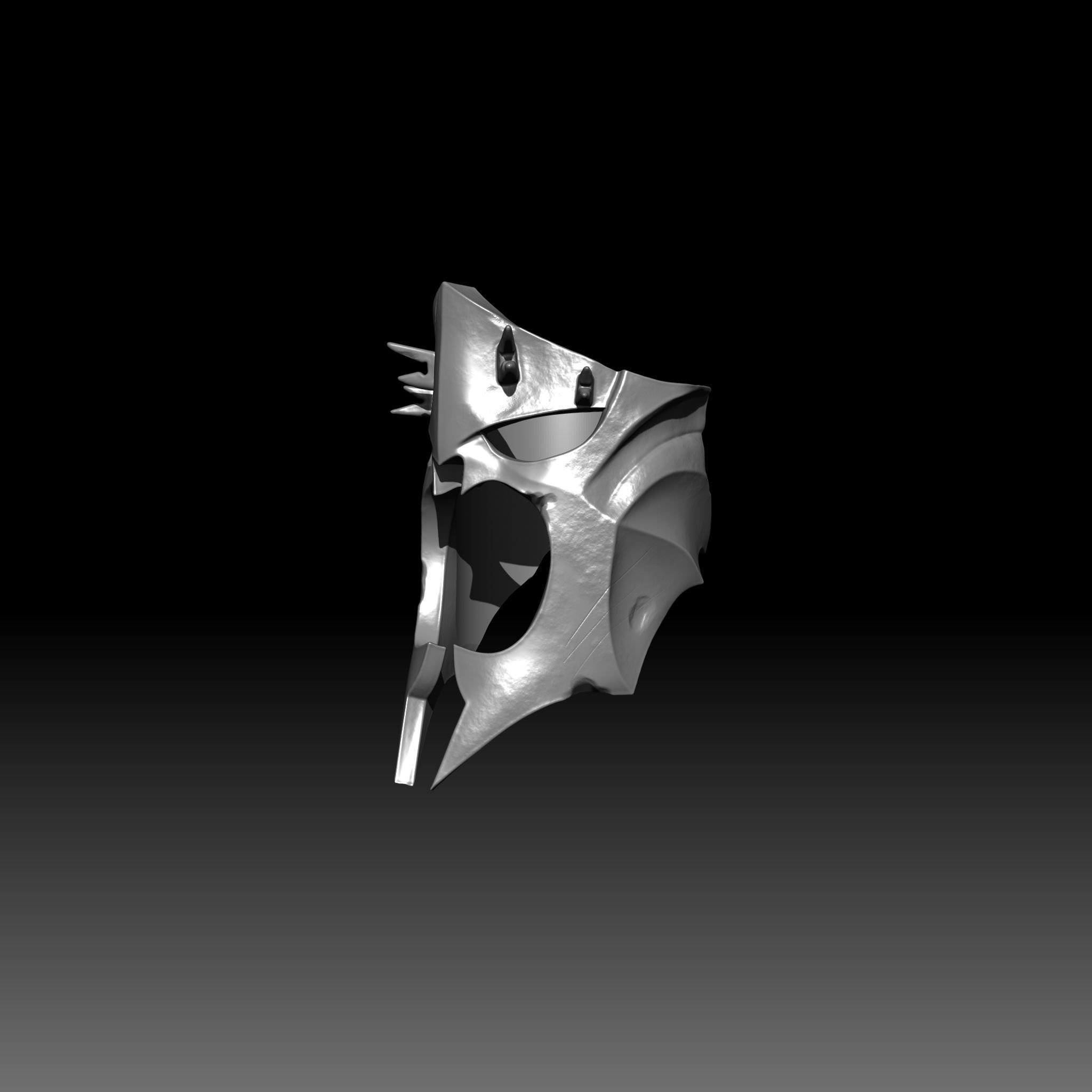 Witchking of Angmar Ring 3D print model_14