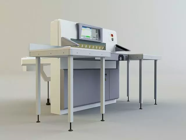 Cutter Machine 3D model_0